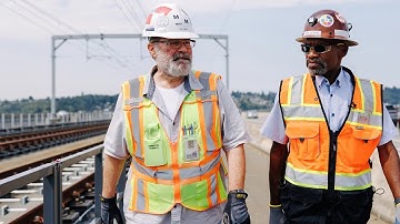 First in the world: How Sound Transit built light rail on a floating bridge