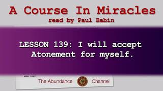 Lesson 139 A Course In Miracles