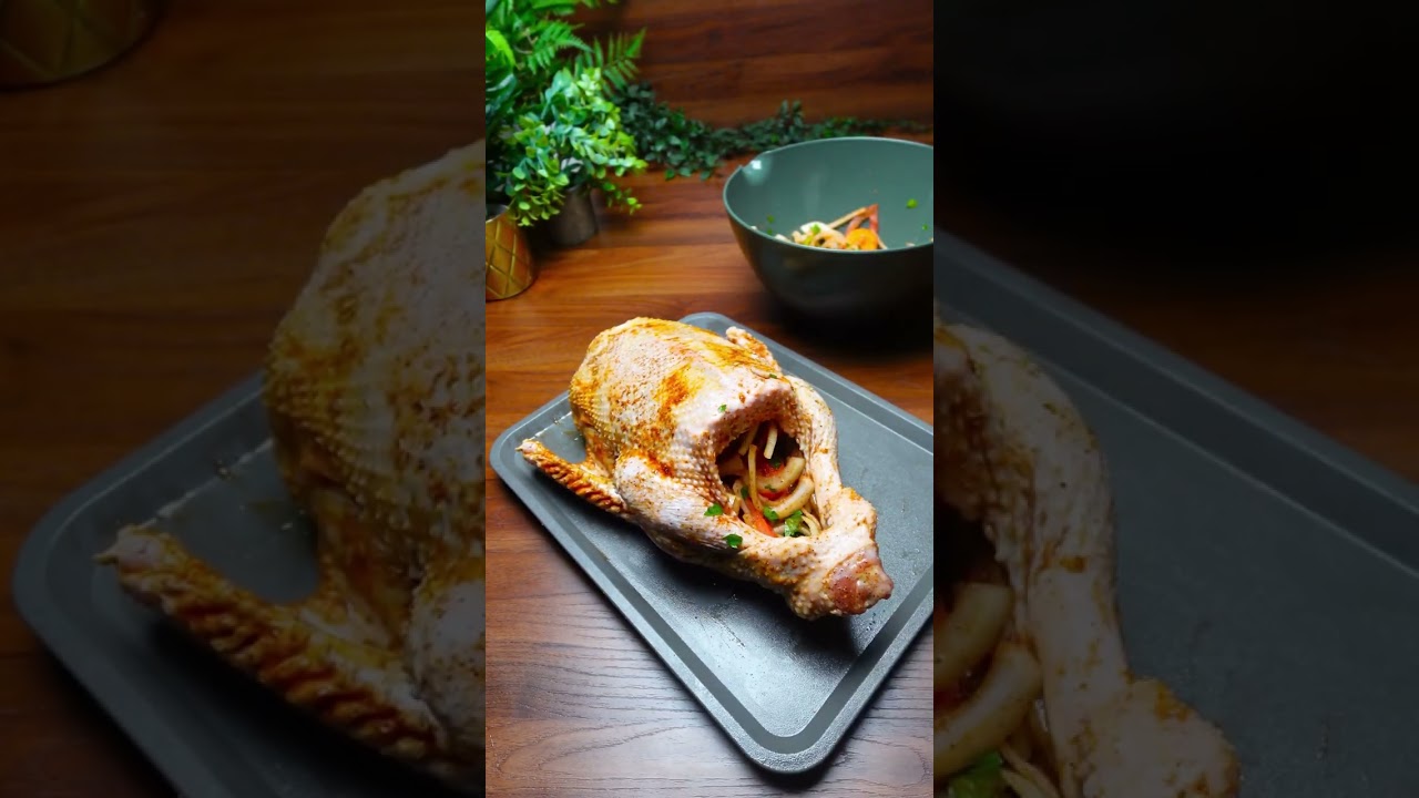 ازاي نعمل ألذ بطاية محشية ومشوية فالفرن وفنفس الوقت ناخد منها أحلي شوربة !!