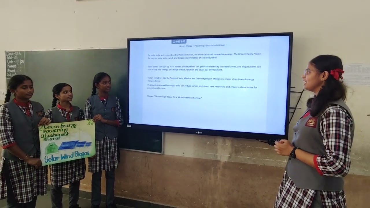 Green energy-powering a sustainable Bharat: Viksit Bharat project