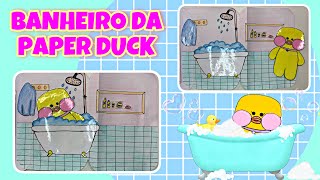 Dany Martines  Casa de Papel do Paper Duck – Banheiro