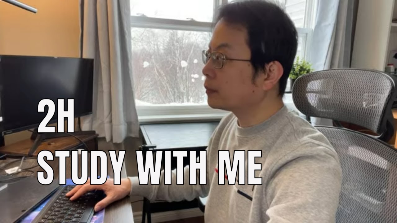 Quiet Hours With Leo | Quiet Study With Me | No Music | Deep Focus | Keyboard Sounds |  2Hours