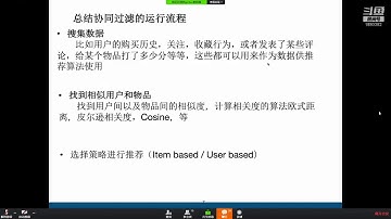 随波竺流AI知识交流会：推荐系统基本原理介绍