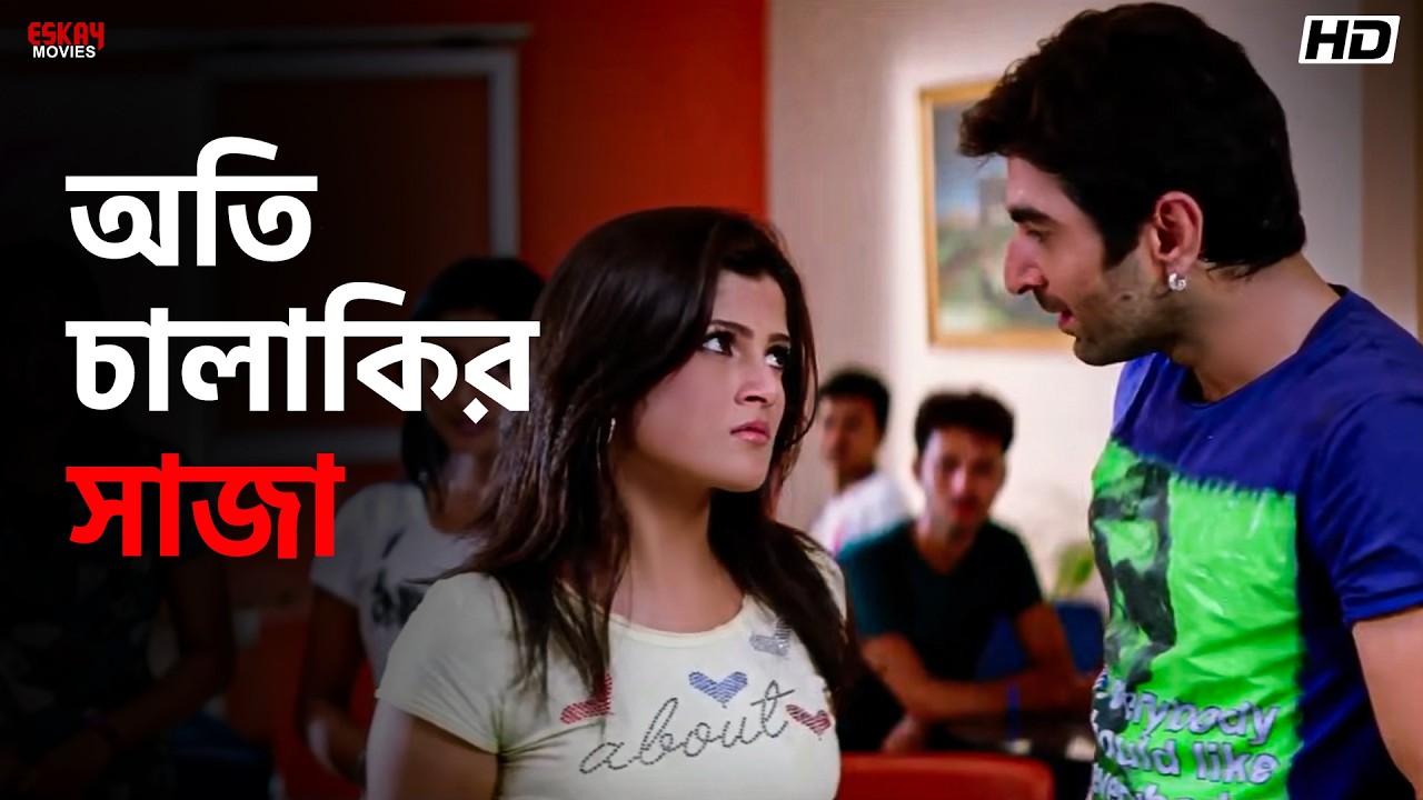অতি চালাকির সাজা | Jeet | Ferdous Ahmed | Srabanti Chatterjee | Fighter | Eskay Movies