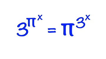 Solving a Nice Exponential Equation Using Logarithm