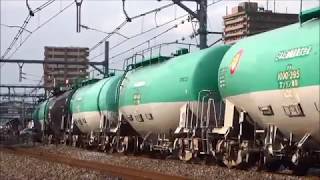 【重低音】EF65-2127牽引8876レ 高崎線 宮原-大宮 Scenery with Japanese old train 201704