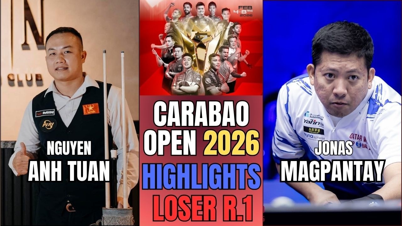 NGUYEN ANH TUAN - JONAS MAGPANTAY | CARABAO INTERNATIONAL OPEN 2026 | HIGHLIGHTS