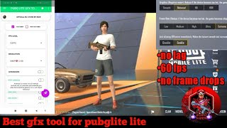 Best gfx ⚙️ tool ⚙️ for pubg mobile lite (no lag /no frame drop) BADEST GAMING #pubgmobilelite#viral screenshot 3