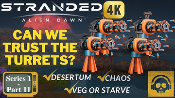 Stranded Alien Dawn (Early Access) in 4K - Desertum - Gameplay Walkthrough Part 11 (S1)