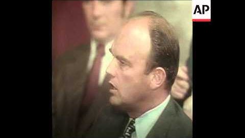 SYND 26-7-73 EHRLICHMAN QESTIONED OVER WATERGATE SCANDAL AND COVER UP