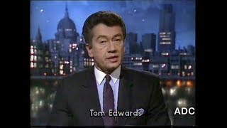 Thames 11th December 1987 adverts & Tom Edwards in vision reading ITN News 3 of 3