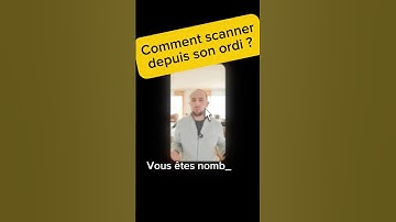 Comment scanner un document depuis son ordi ? #ClicParClic #scan #pdf #ordi