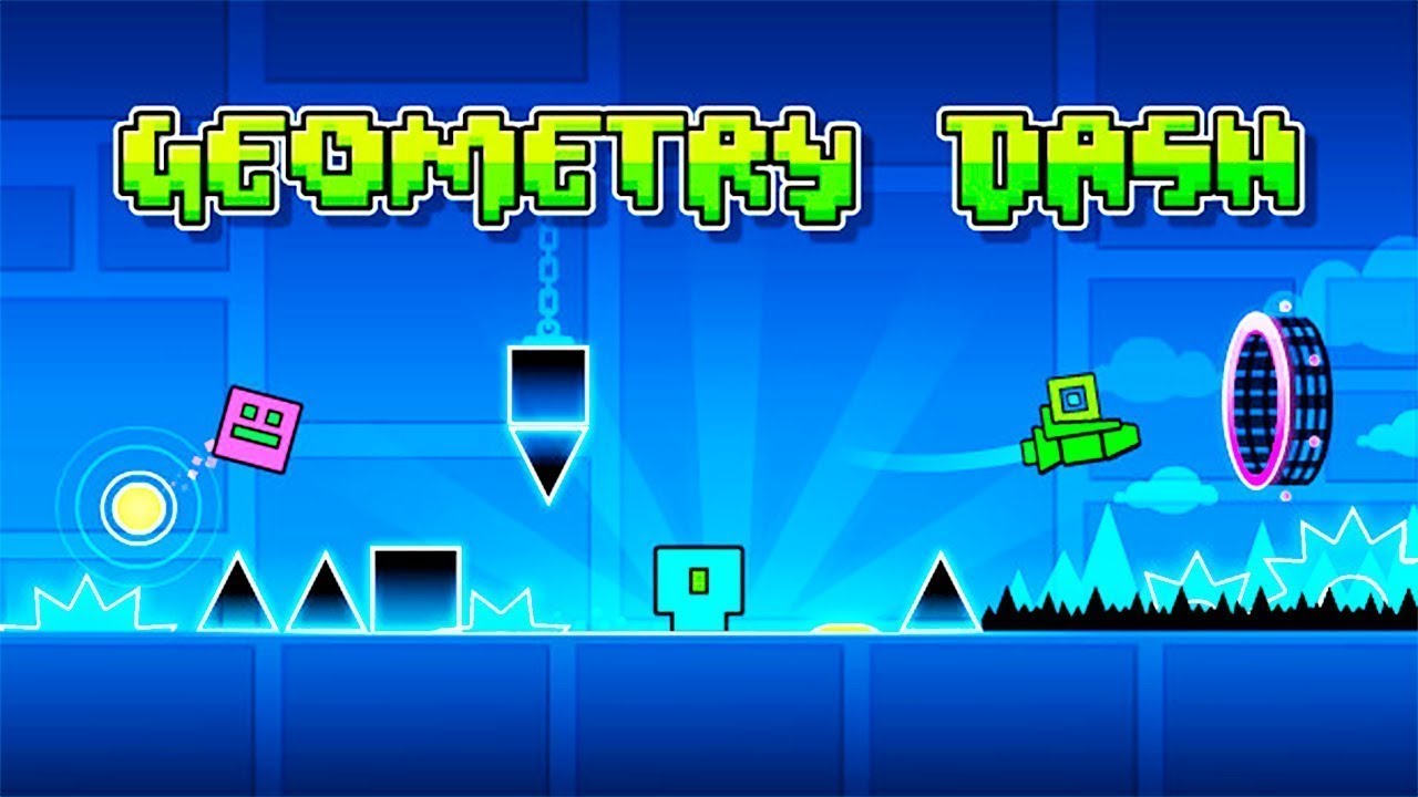 Waterfall geometry dash