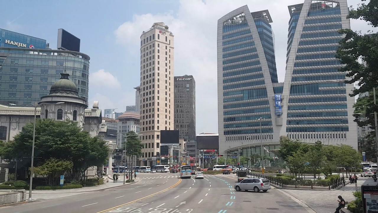 South korea capital city Seoul city tour #part1 - YouTube