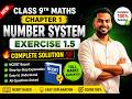 9th Math Exercise : 1.5 Complete 💯 Solution || Chapter - 1 (Number System) || #anoption04 #ncert
