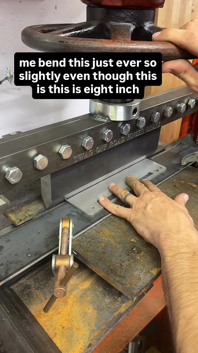 How would you bend this? #make #metalshop
