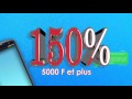 Malitel: Promo Bonus 150% et 120% jusqu'au 05/04/2017