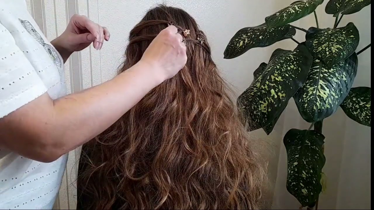 ASMR * Playing  With  Hair * Coffeegirl