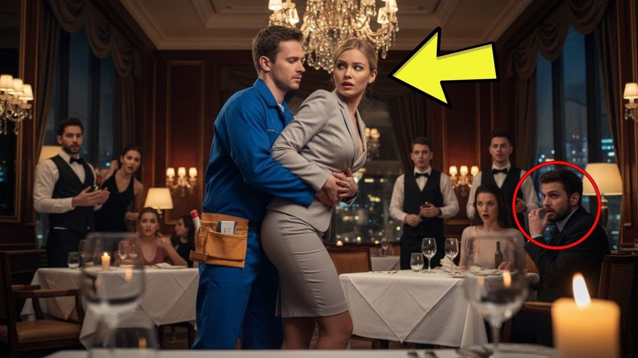 Samotny tata woźny ratuje duszącą się kobietę w restauracji, nie wiedząc, że to milionerka-prezeska