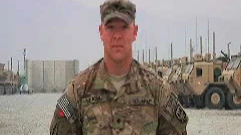 Spc. Jason Vaughn holiday greeting