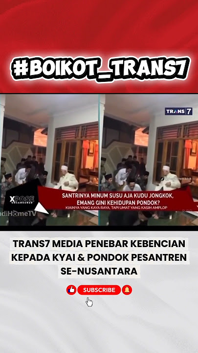 Download lagu TRANS7 MEDIA PEMBENCI PONPES #trans7 #boikottrans7 #tranding #shorts #pondokpesantren #viral