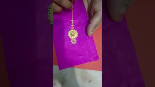 22ct gold tika😍😆#gold #jewellery #earrings #ring #song #wedding #fashion