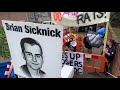 January 6 defendant supporters and counterprotester rally outside DC jail