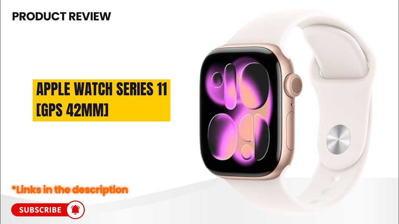 Apple Watch Series 11 Review ? GPS 42mm Rose Gold | Fitness 