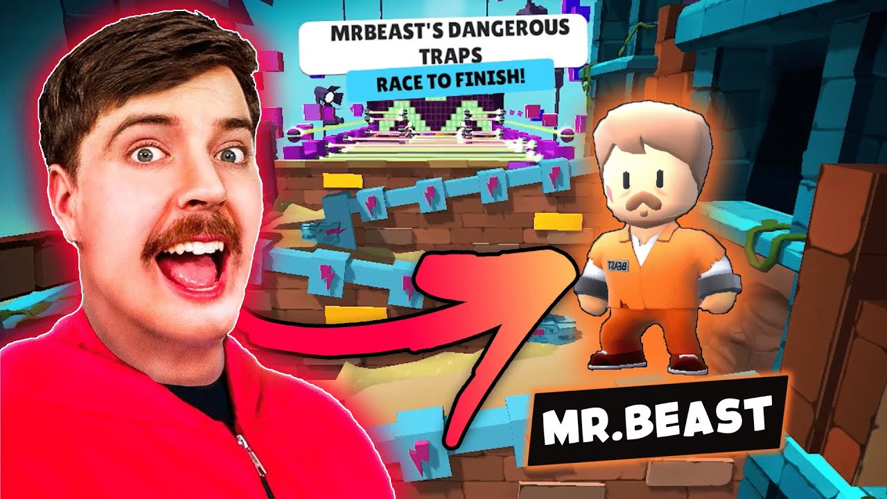 NEW MR. BEAST SKIN IN STUMBLE GUYS! - YouTube