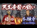 【合戦解説】天王寺砦の戦い　織田 vs 本願寺　〜石山本願寺軍に包囲された明智光秀を織田信長は救う事ができるか？〜