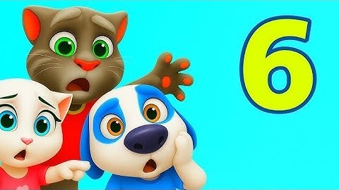 MY TALKING TOM FRIENDS 2 gameplay walkthrough part 6 (ios Android)