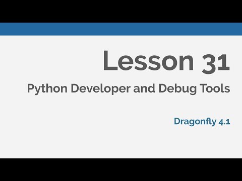Dragonfly Daily 31 Python Developer and Debug Tools in Dragonfly (2020 ...