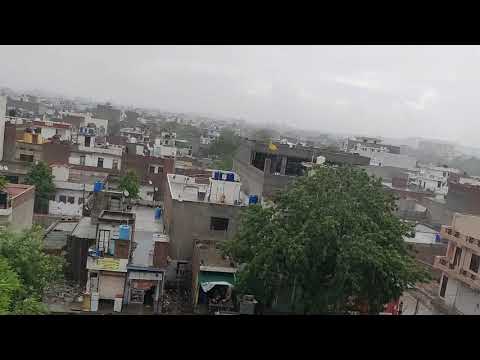 Rajasthan Today Weather : Heavy Rain Jaipur मानसून की पहली झमाझम बारिश