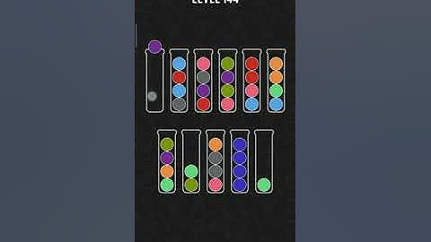 Ball Sort Puzzle Level 144 || Ball Sort Puzzle || Level 144