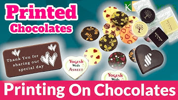 Custom Chocolate Edible Printing | How to Transfer Sheet | How to Use?