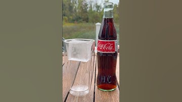 Clear Ice Cube Coca-Cola Refreshing Pour #cocacola #cokestudio #clearice #ice