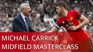 Midfield MASTERCLASS by Michael Carrick - Defensive positioning and awareness