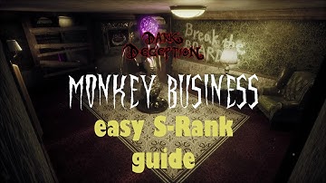 Dark Deception Monkey Business - easy S-Rank guide/walkthrough