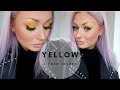 MAKE-UP LOOK USING YELLOW EYESHADOW