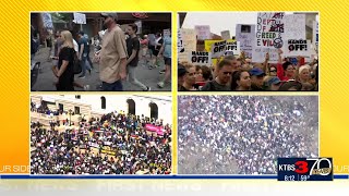 Hands Off protests