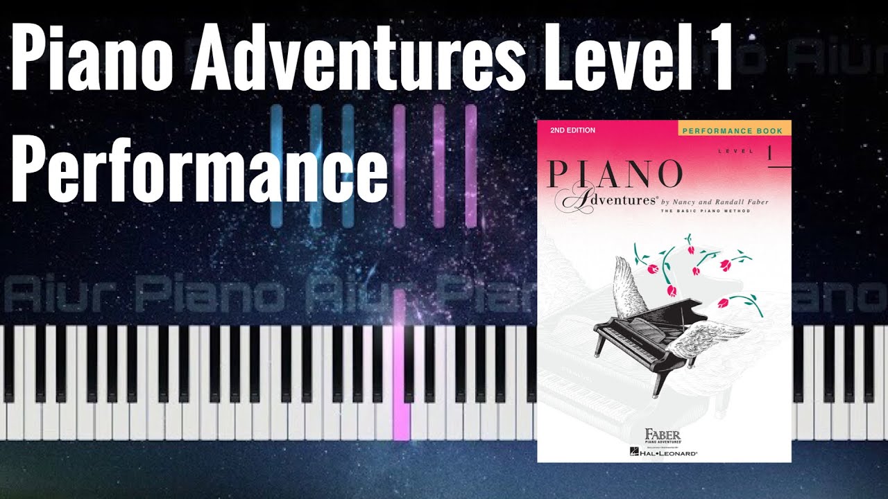 Faber Piano Adventures Level 1 Lesson, performance and Christmas books