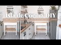 CÓMO HACER ISLA DE COCINA DIY| CARRITO AUXILIAR DE COCINA | HACER MUEBLE DE COCINA FÁCIL Y RÁPIDO