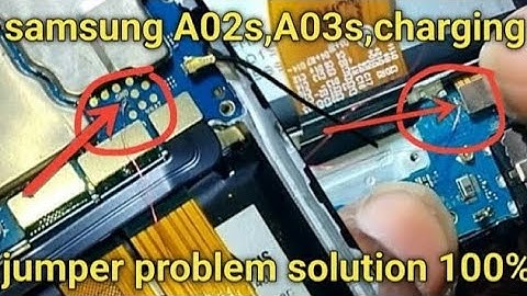 Samsung A02s,A03s,A03 charging jumper problem solution|| Samsung A02s charging problem solution 💯%✓|
