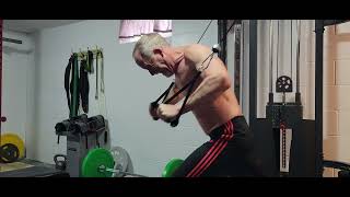 Over 60 Athlean-x Old School Iron Review Month 3 Week 3 Chest / Back