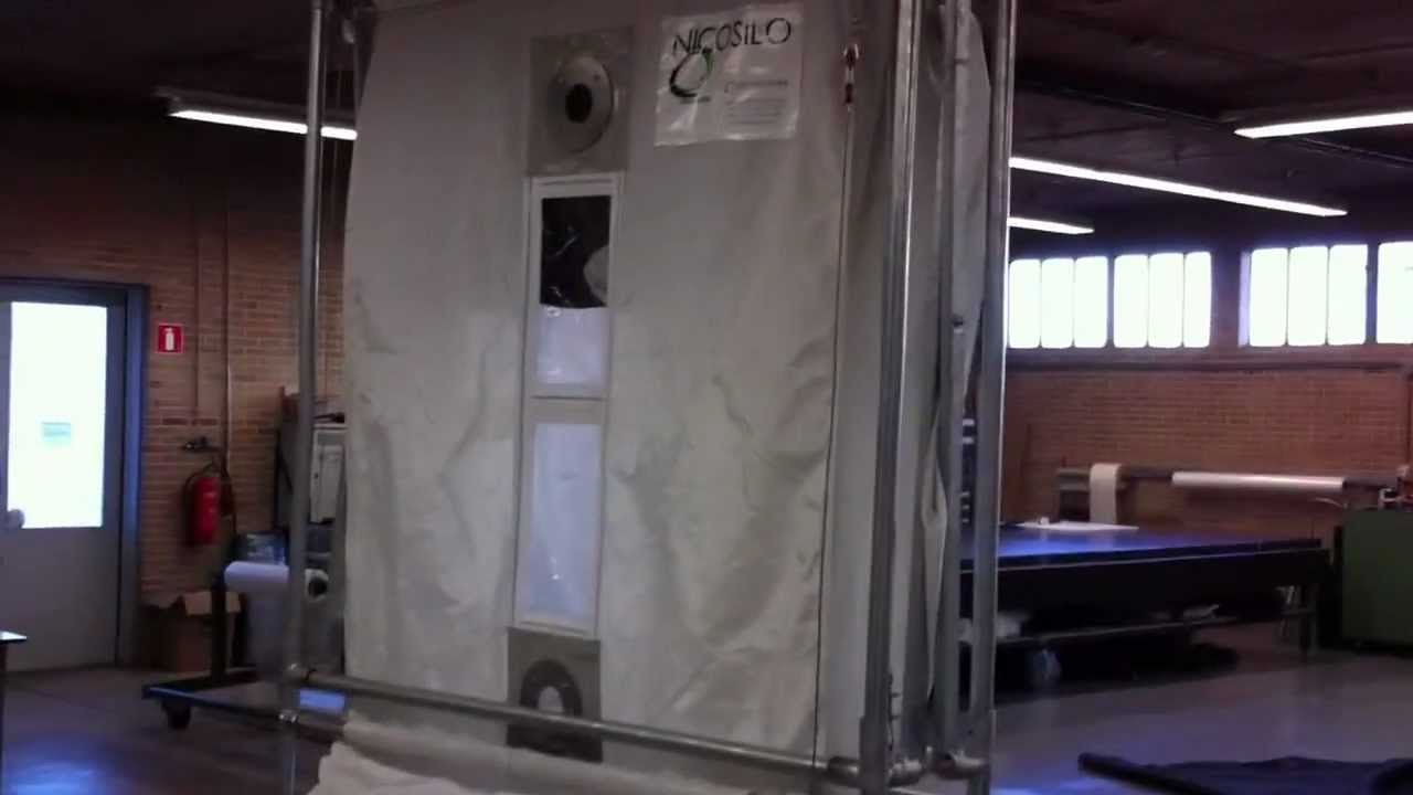 Flexxosilo; flexible movable storage of EPS and powders