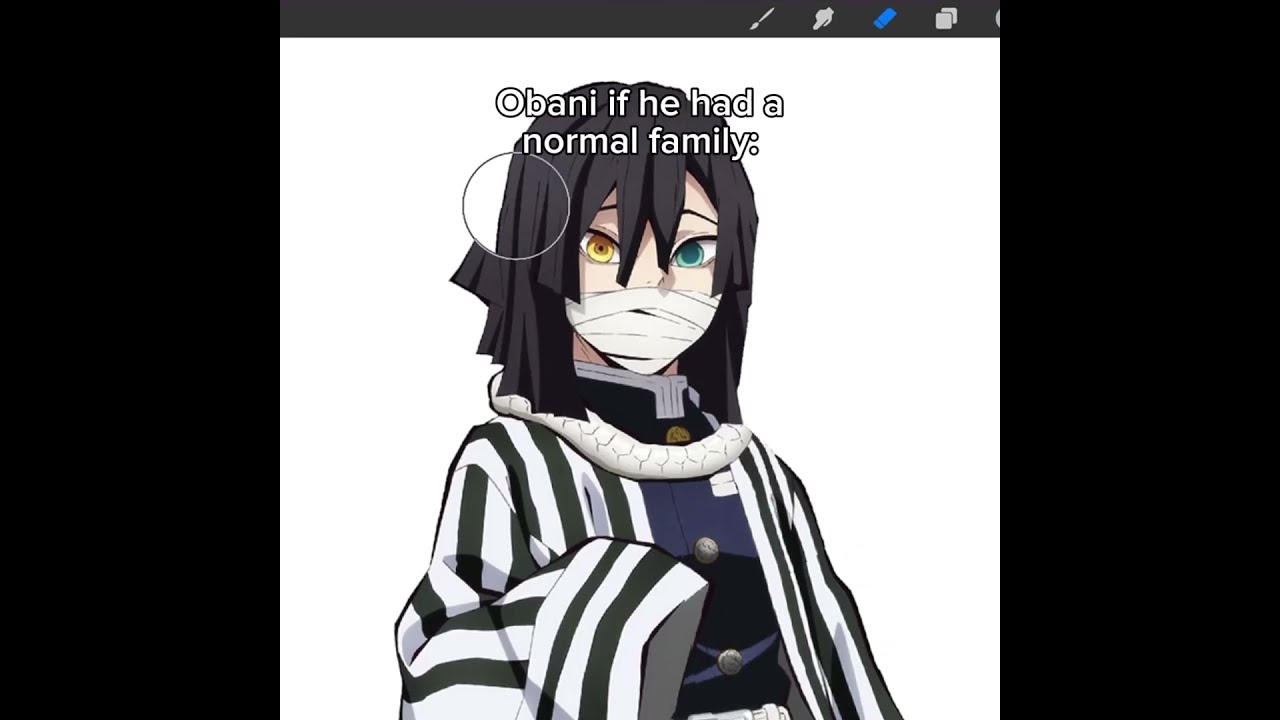 If Obanai Had A Normal Family Art Digitalart Kny Demonslayer
