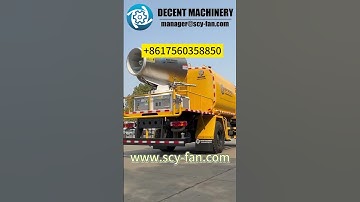 How effective is a fog cannon in controlling dust on construction sites? #dustsuppression #fogcannon