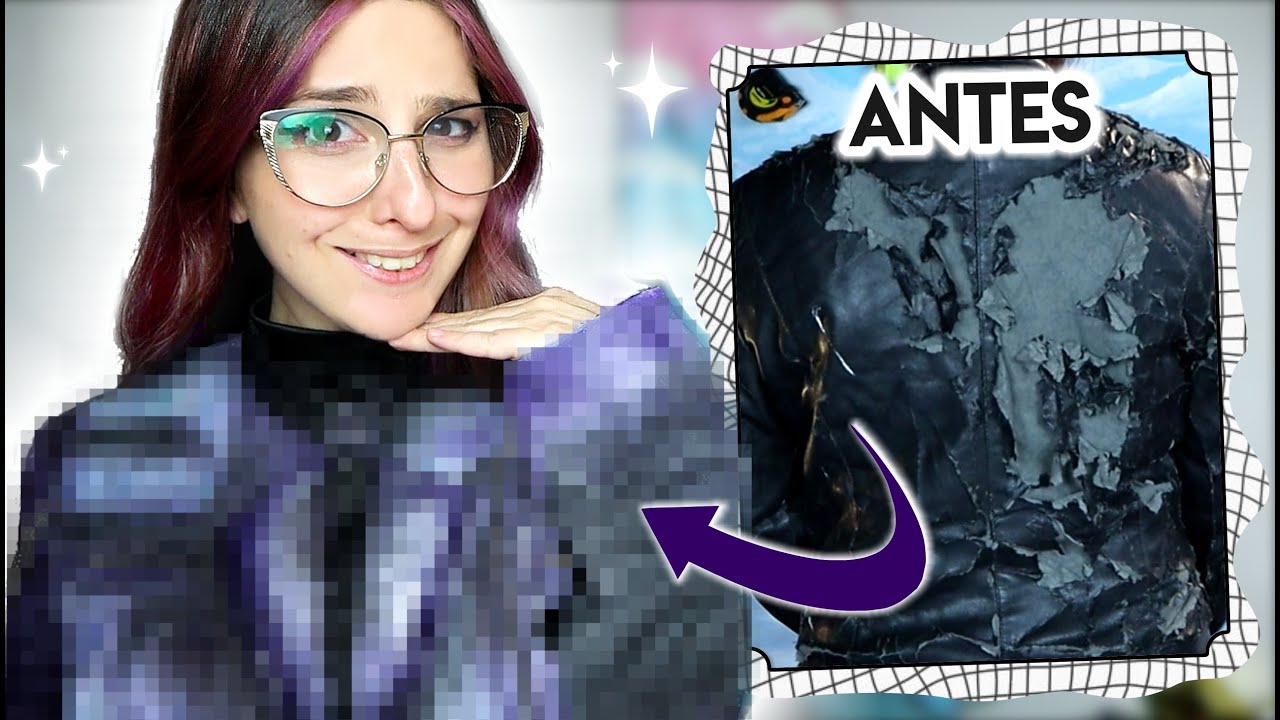 ¿Valio la pena intervenir esta CAMPERA? | casi la tiro a la BASURA 👀💖