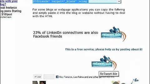 How to Add ReTweet This Button Plus Bonus Marketing Tips