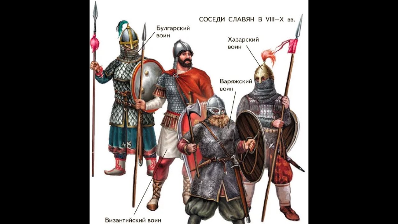 Восточно- славянские племена и их соседи - YouTube